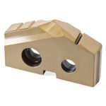 YG-1 S062 Cobalt Steel Throw Away Spade Drill Insert, TiN Finish, 1-1/4" Diameter, 3/16" Thick (Pack of 1)-0